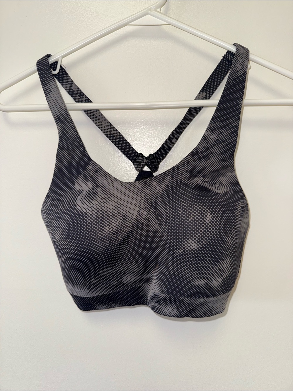Athleta (32D) Black and Grey Padded Sports Bra